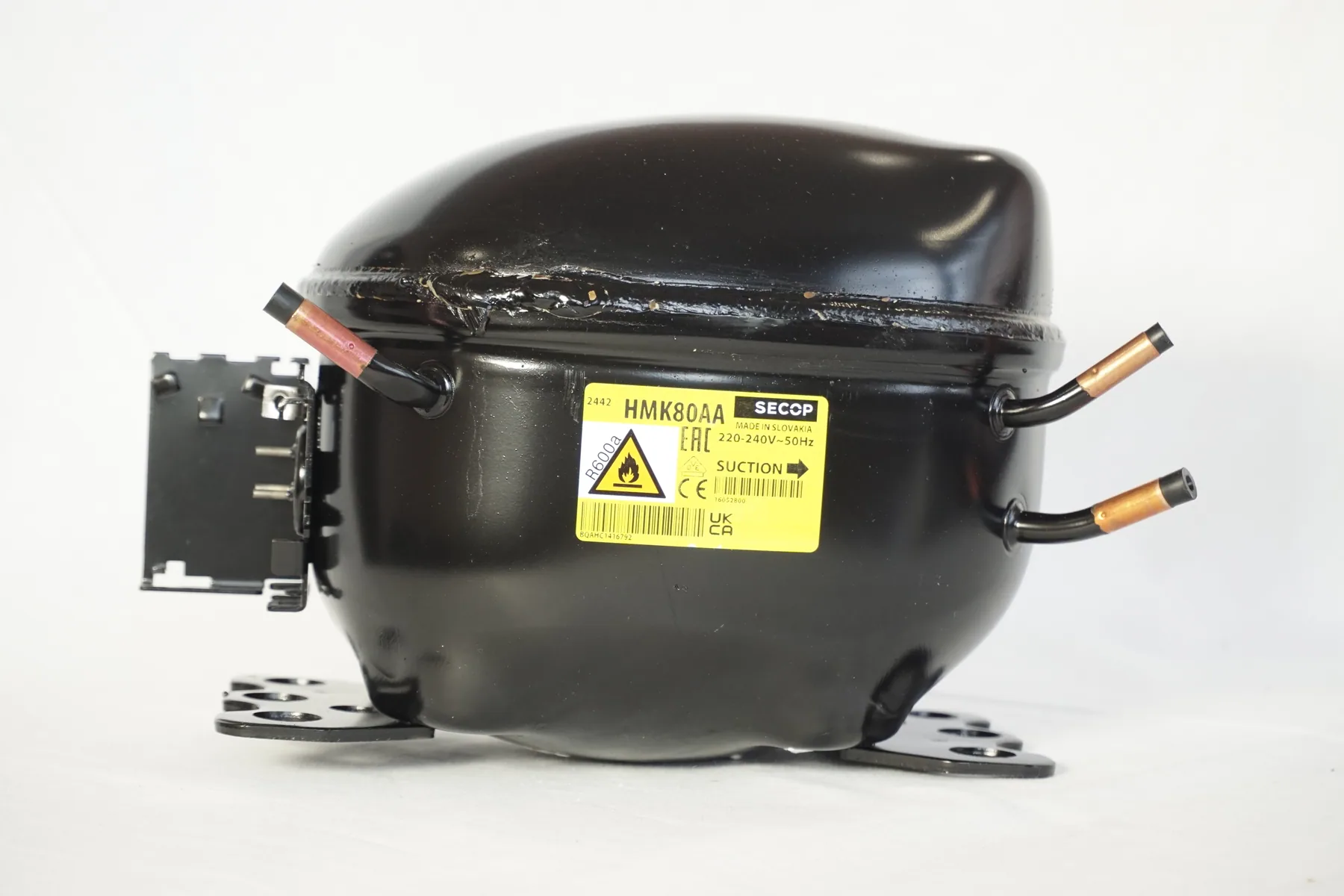 Компрессор для холодильнка Secop HMK80AA R-600 136w/-23.3°C в упаковке